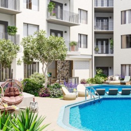 Welcome Home sparkling pool